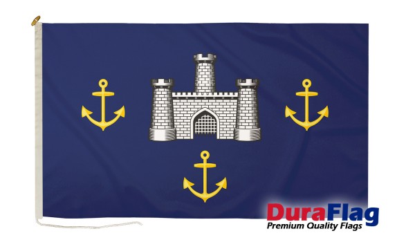 DuraFlag® Isle of Wight (Old) Castles Premium Quality Flag